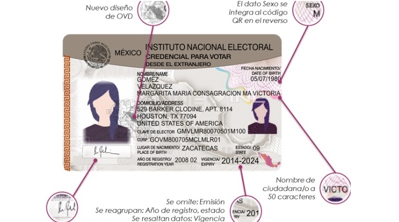 Actualiza INE modelo de Credencial para Votar