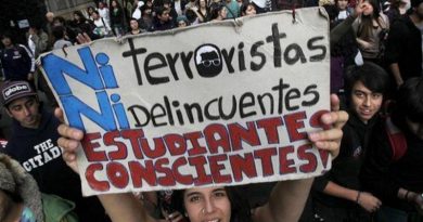 Protesta estudiantil: heridas e ideales juveniles