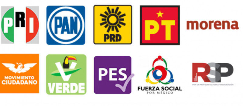 Se reposicionan partidos políticos en México.