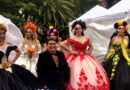 "La Catrina" se vistió de fiesta para dar forma a la colorida y elegante pasarela organizada el pasado 29 de octubre en el Kiosko Morisco de la alameda de Santa María la Ribera, en la Ciudad de México.